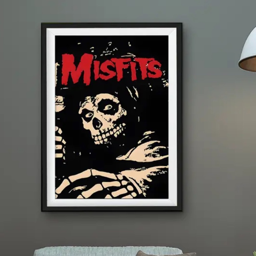 Misfits "Crimson Ghost" Canvas Print Wall Art - Picture 6 of 9